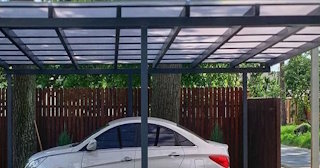 Монолитные навесы для автомобиля в Набережных Челнах - Качественный монтаж от Риал-металл от 1742 руб.